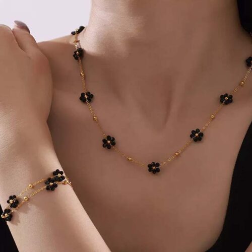 Artisan Gemstone  Jewellery - Handmade Gemstone Necklace HM 004