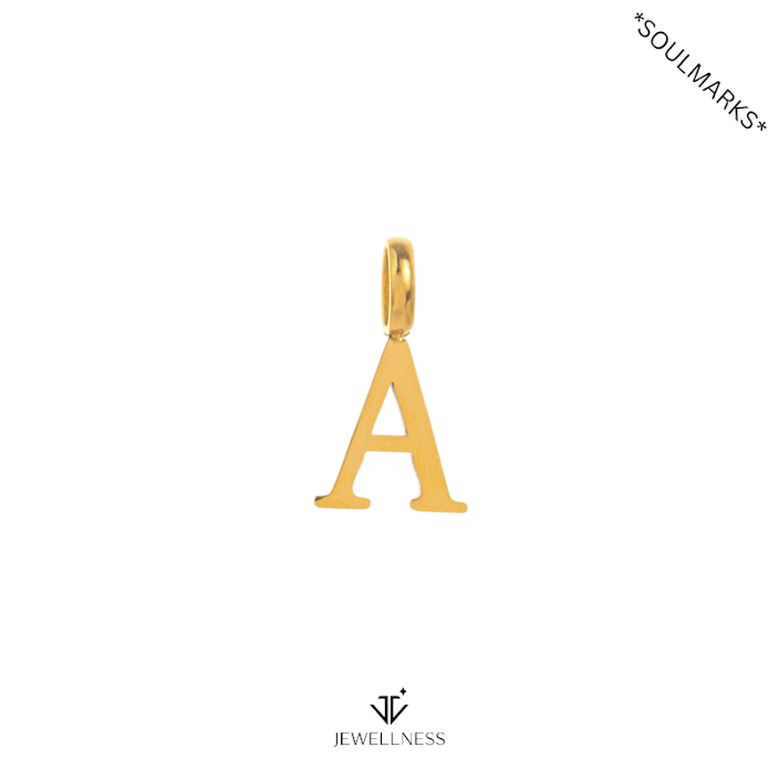 SoulMarks -- Letter Pendant Necklace ZB003 - Image 2