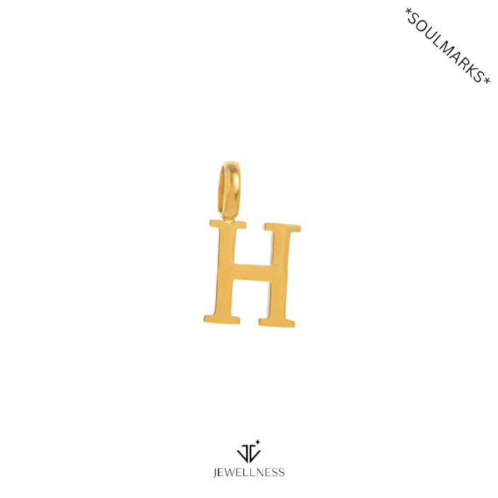 SoulMarks -- Letter Pendant Necklace ZB003 - Image 7