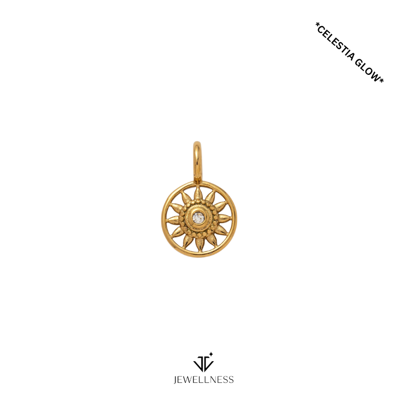 Celestia Glow-Sun, Moon, Star , Cosmic Pendant ZB008 - Image 11