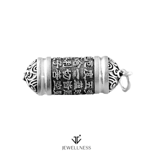 Dao Qi - Buddhism inspired  Box Pendant -unisex SQDQ006