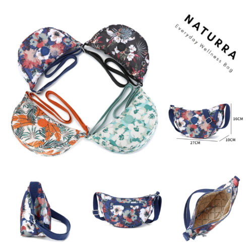 Naturra - Waterproof Half-moon Crossbody Bag WB009