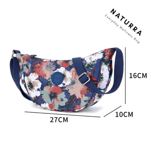 Naturra - Waterproof Half-moon Crossbody Bag WB009