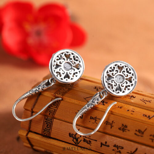 Azure Pearl Collection - Pearl Sterling Silver Earrings SQTP004