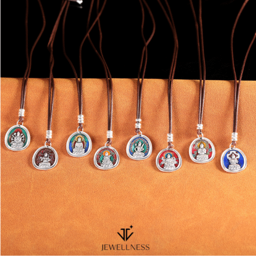 Alternative view of Dao Qi - Buddhism & Taoism inspired  Chinese God Pendant Necklace SQDQ003
